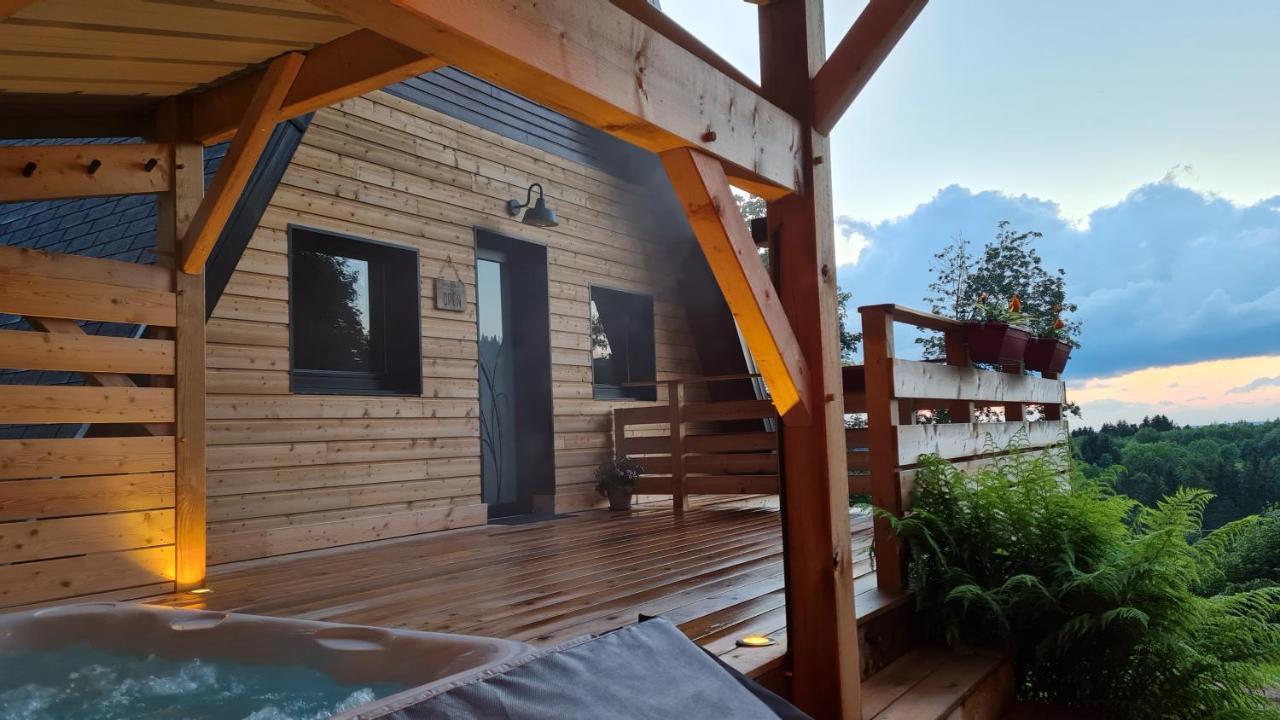 Chalet Du Fayard - Jacuzzi Avec Vue Et Detente En Pleine Nature Belfahy Exteriör bild